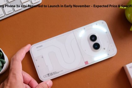 Nothing Phone 3a Lite