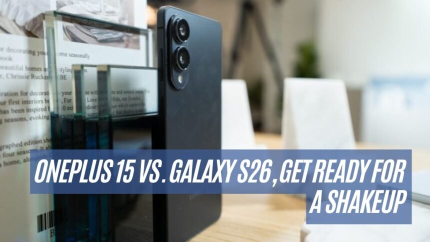 OnePlus 15 vs. Galaxy S26, Get Ready for a Shakeup