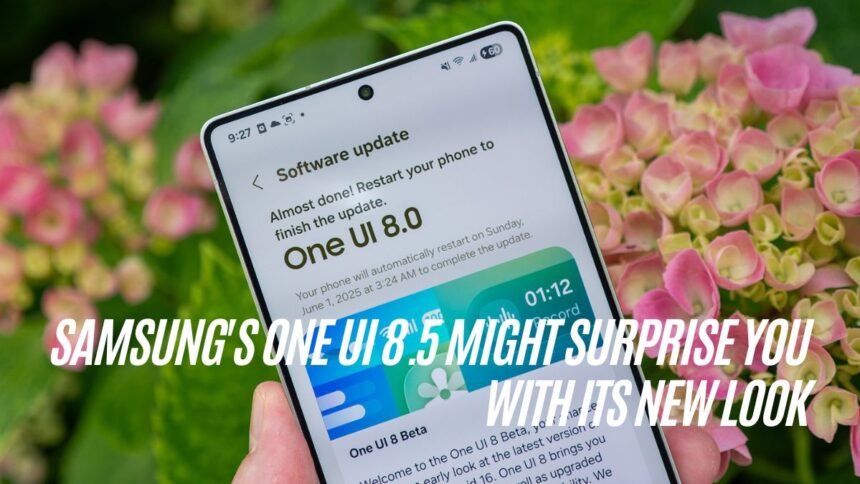Samsung's One UI 8.5 Might Surprise You With Its New Look