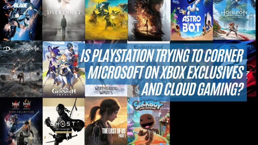 Is PlayStation Trying to Corner Microsoft on Xbox Exclusives and Cloud Gaming