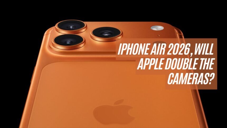 iPhone Air 2026, Will Apple Double the Cameras