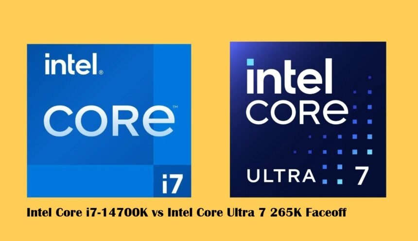 Intel Core i7-14700K vs Intel Core Ultra 7 265K