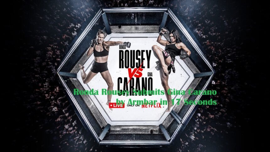 Ronda Rousey vs Gina Carano