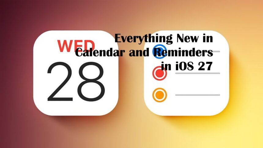 Calendar and Reminders